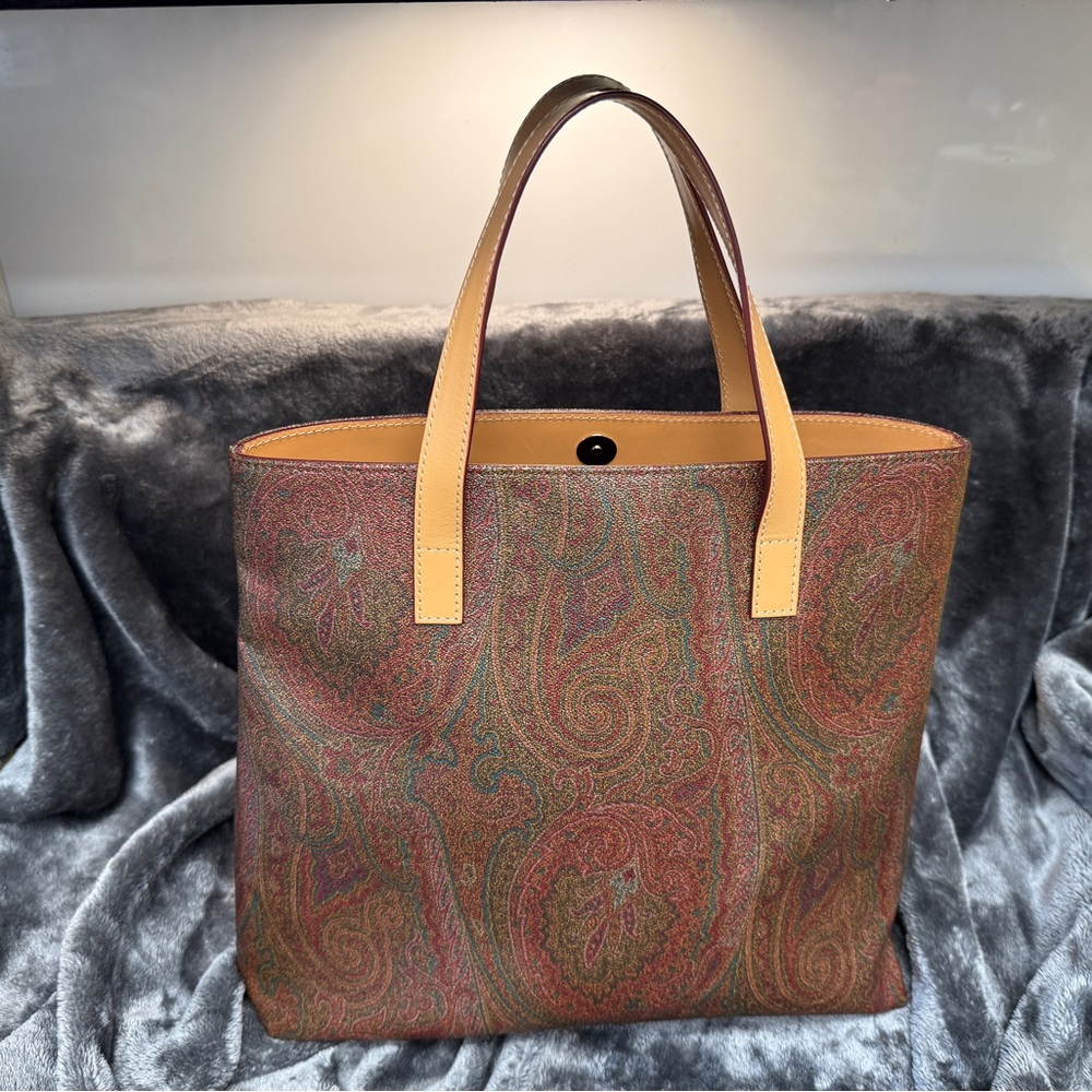 Etro Milano Paisley Tote PRISTINE - Picture 4 of 10